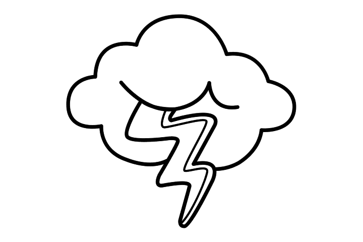 云朵气象图标的画法-图5