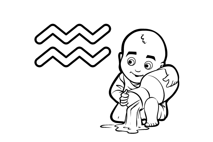 步骤10：水瓶座