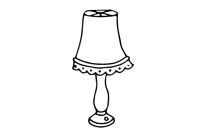各种台灯的画法-图5