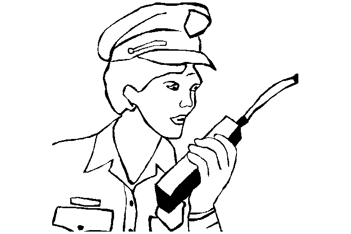 警察叔叔简笔画的画法-图4