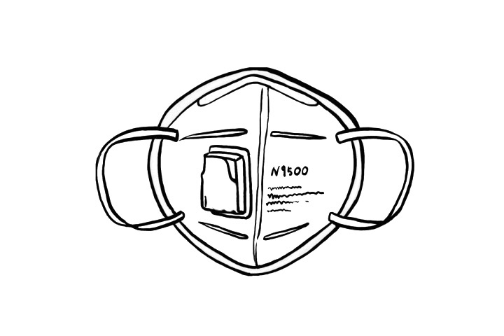 各种口罩的画法-图4