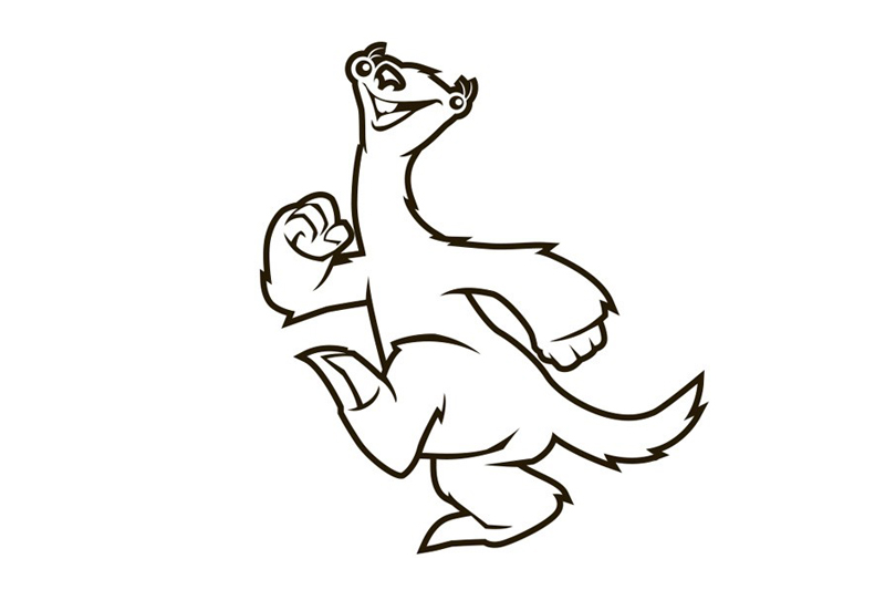 冰川时代中的树懒怎么画-图2