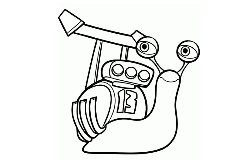 极速蜗牛简笔画图片-图4