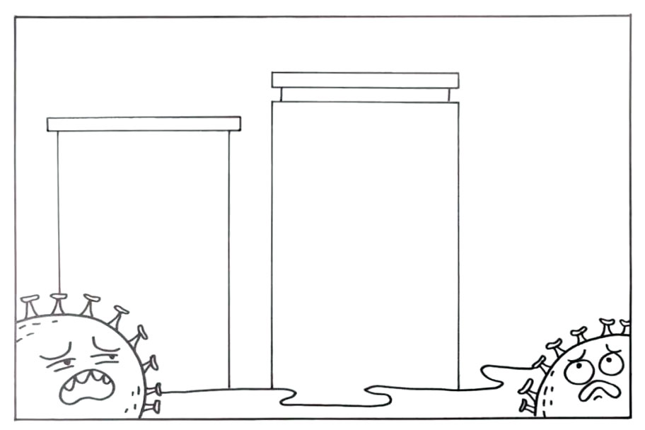 “致敬疫情中的逆行者”手抄报-图3