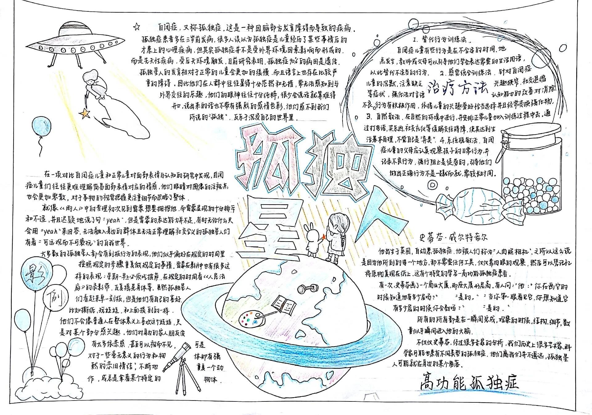 初中生心理健康手抄报优秀作品-图5