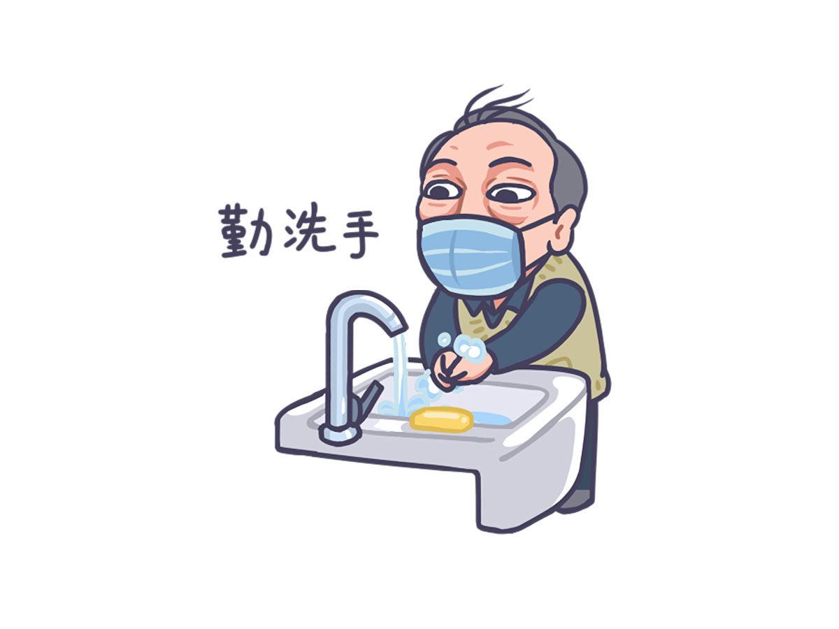 苏大强防疫小课堂简笔画图片-图2