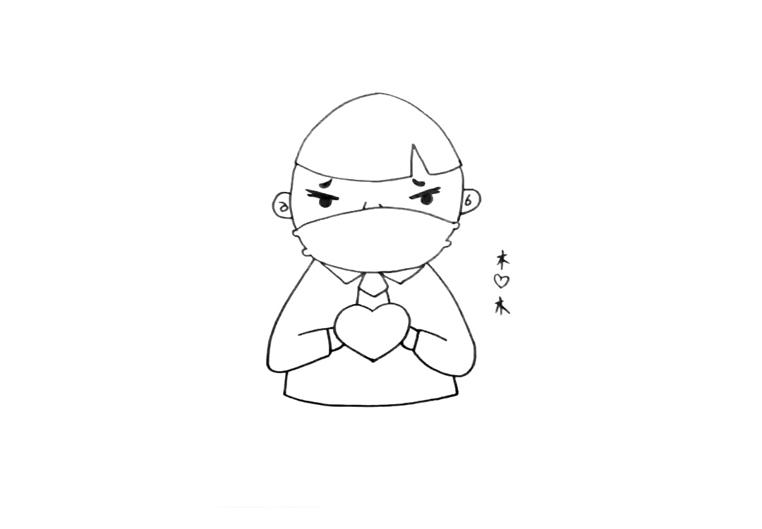 武汉加油！中国加油简笔画-图2