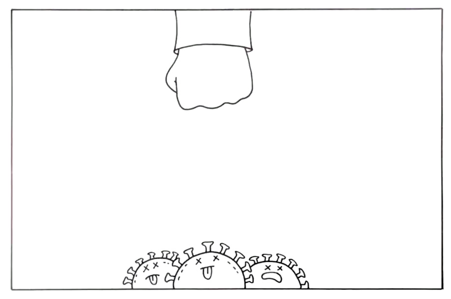 抗击冠状病毒手抄报最新教程-图1