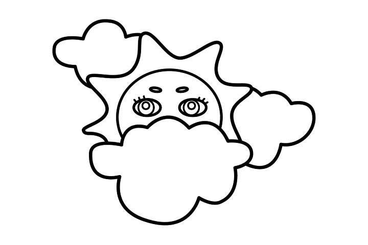 卡通太阳天气图标的画法-图2