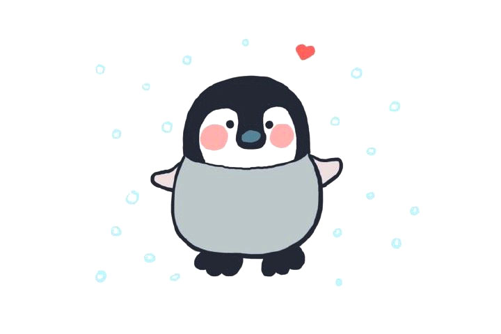 可爱小企鹅简笔画教程