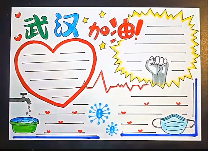 步骤4：武汉加油