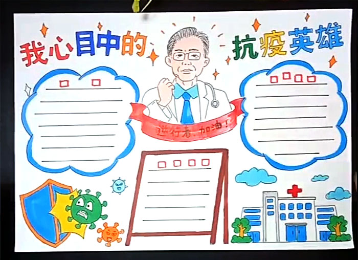 步骤5：我心目中的抗疫英雄