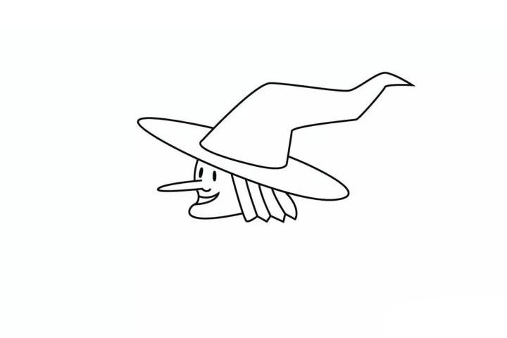 步骤6：点睛之笔——眼睛、鼻子、嘴巴。