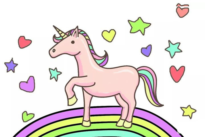 小马宝莉中的独角兽画法教程