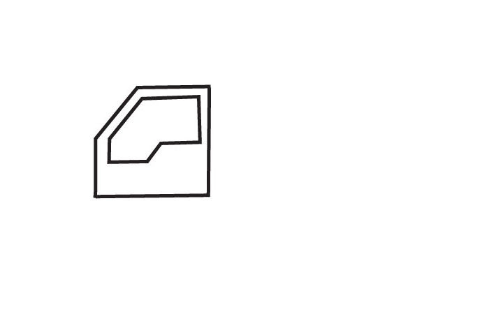 步骤2：再画出车窗。