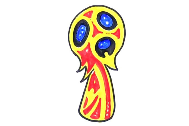 俄欧罗斯世界杯会徽画法教程