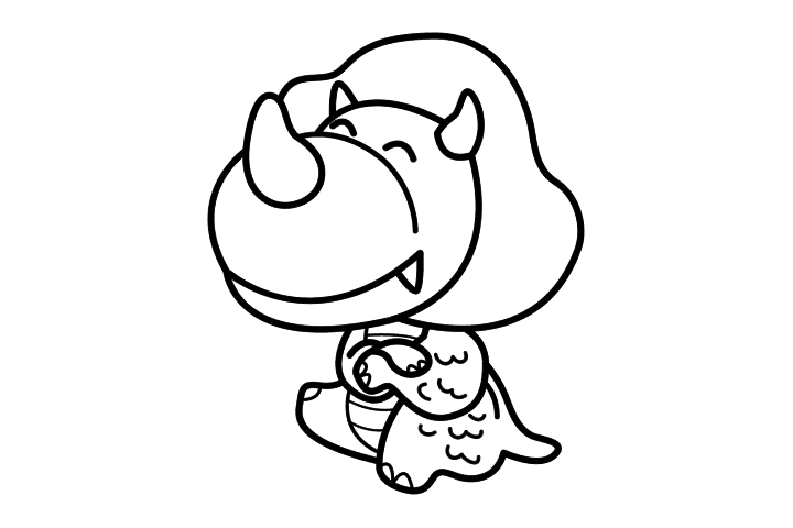 简单好画的小恐龙简笔画图片-图9