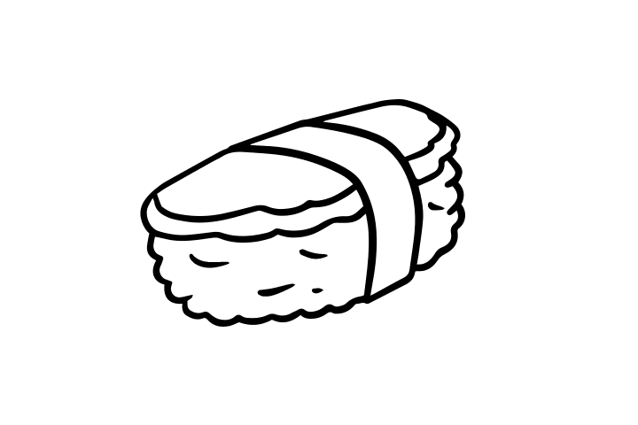 日本寿司简笔画图片-图6