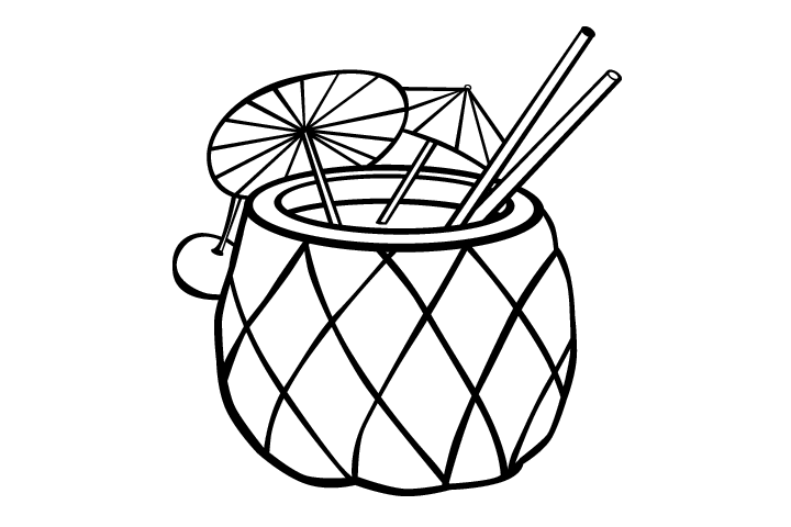 果汁饮料简笔画图片-图3