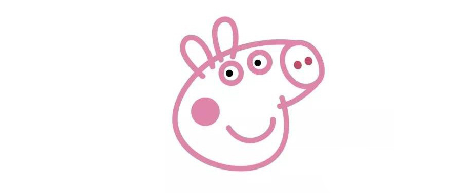 步骤4：同样，画眼睛、嘴和脸红