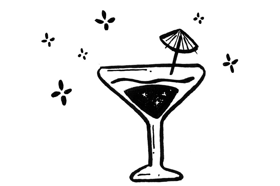 一组可爱饮品简笔画图片-图7