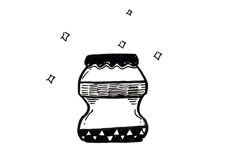 一组可爱饮品简笔画图片-图9