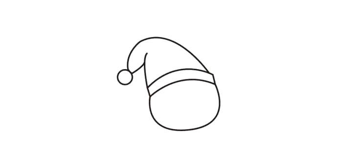 步骤2：第二步就是雪人的脸蛋^^