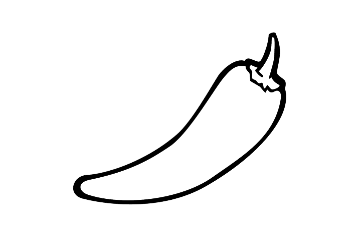 各种辣椒简笔画的画法-图2