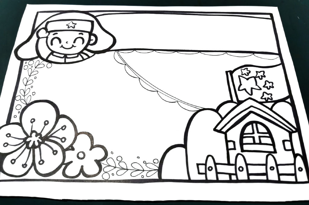 学雷锋精神手抄报怎么画-图6