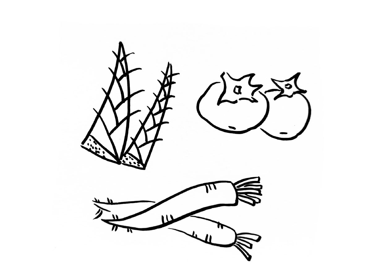 步骤5：蔬菜简笔画图片5