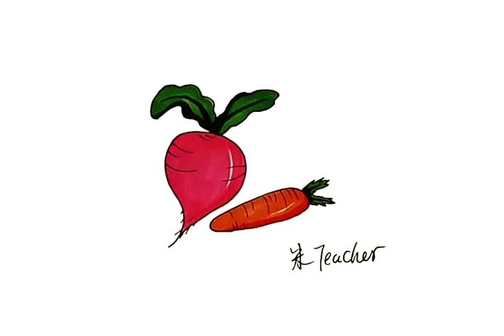 萝卜简笔画教程