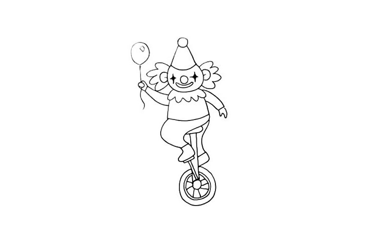 步骤14：然后画出车轮.要仔细观察车轮的结构。