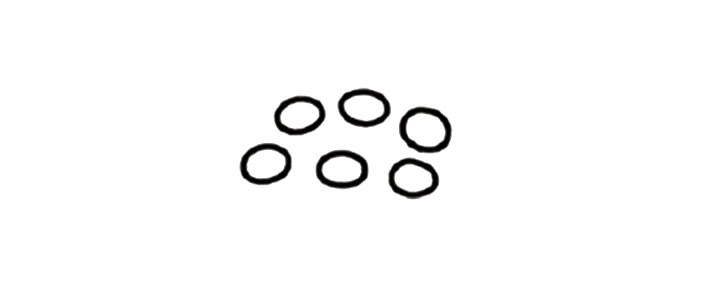 铜钱草简笔画教程-图2