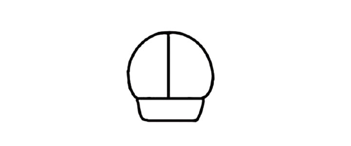 仙人球简笔画教程-图3