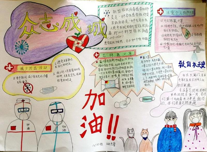 步骤4：《众志成城》作者：贵阳一中新世界国际学校 姚杰睿