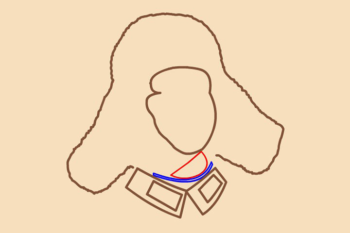 步骤5：月亮躺在摇椅上。