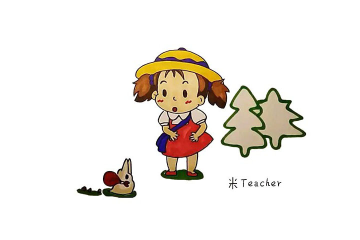 小梅简笔画画法教程