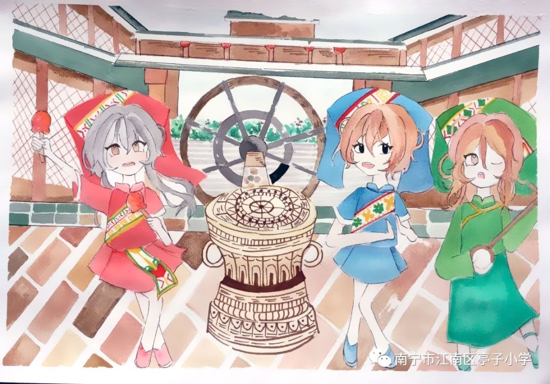 壮族三月三习俗手抄报-图10
