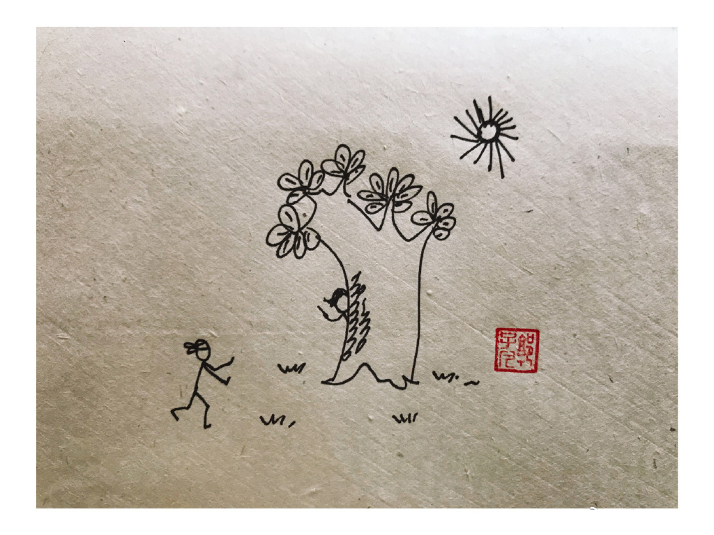 一组春天风景简笔画图片-图15