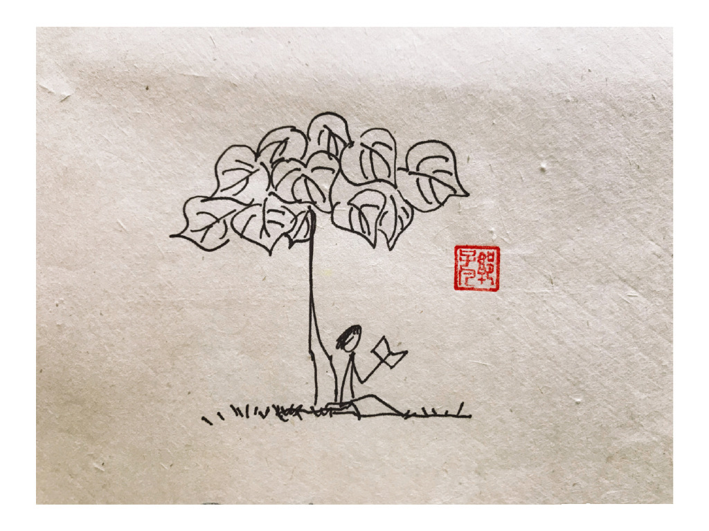 一组春天风景简笔画图片-图16