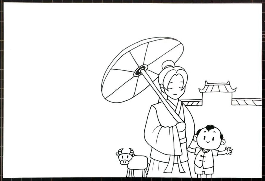 2020年清明主题手抄报设计教程-图3