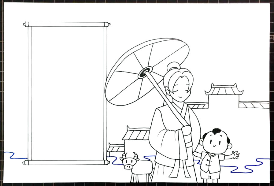 2020年清明主题手抄报设计教程-图4