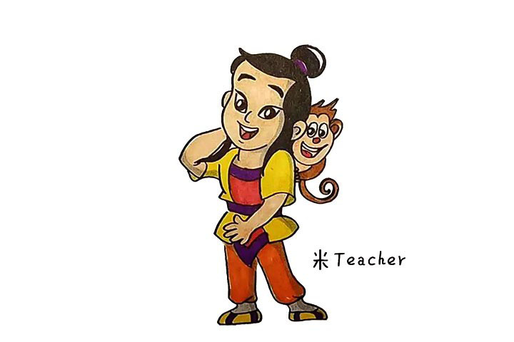 沉香简笔画画法步骤