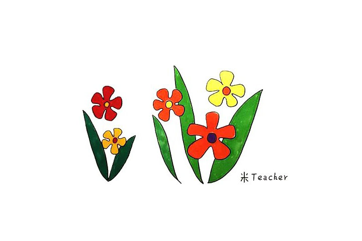 太阳花简笔画教程