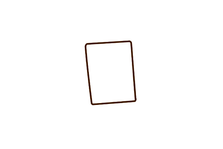 长方形雪糕简笔画教程-图1