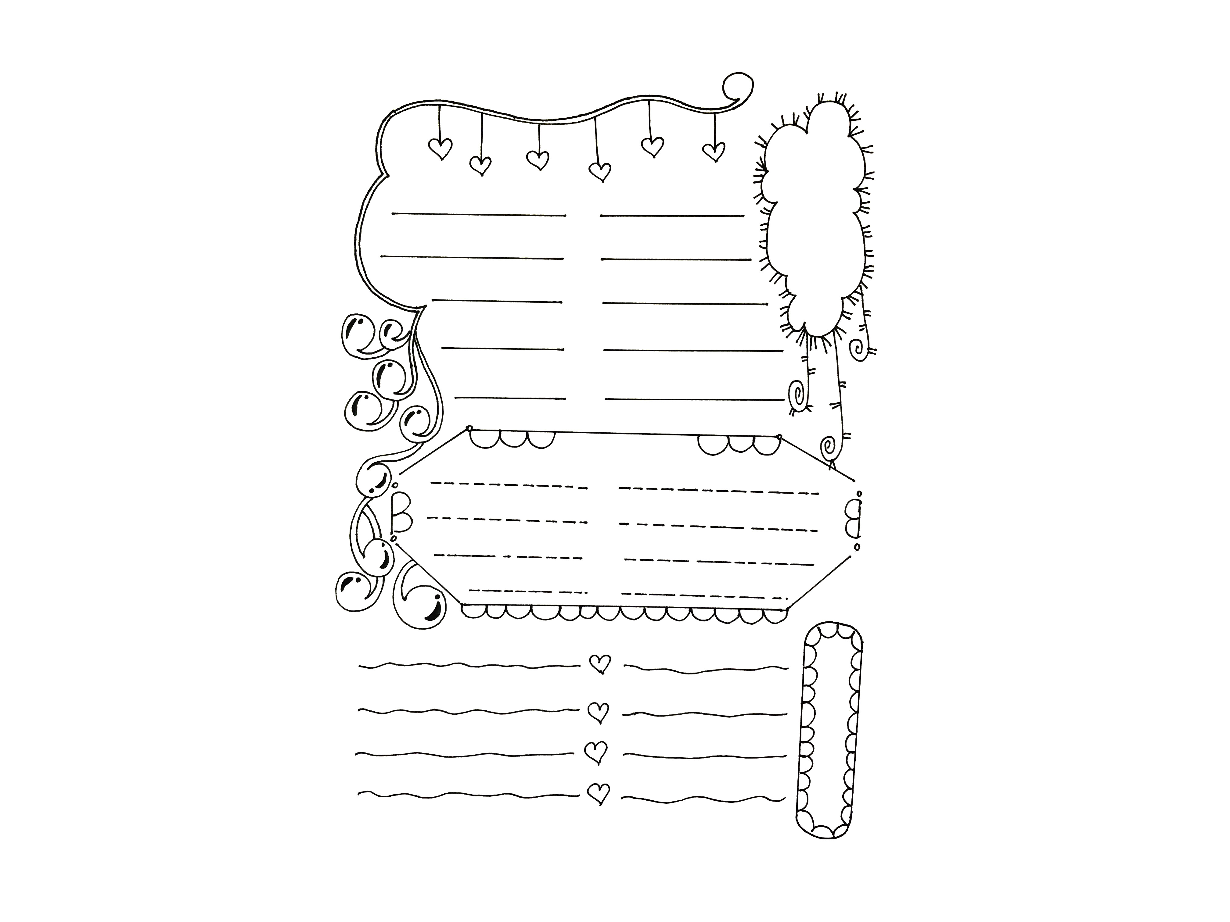 漂亮的春天手抄报花边设计-图4