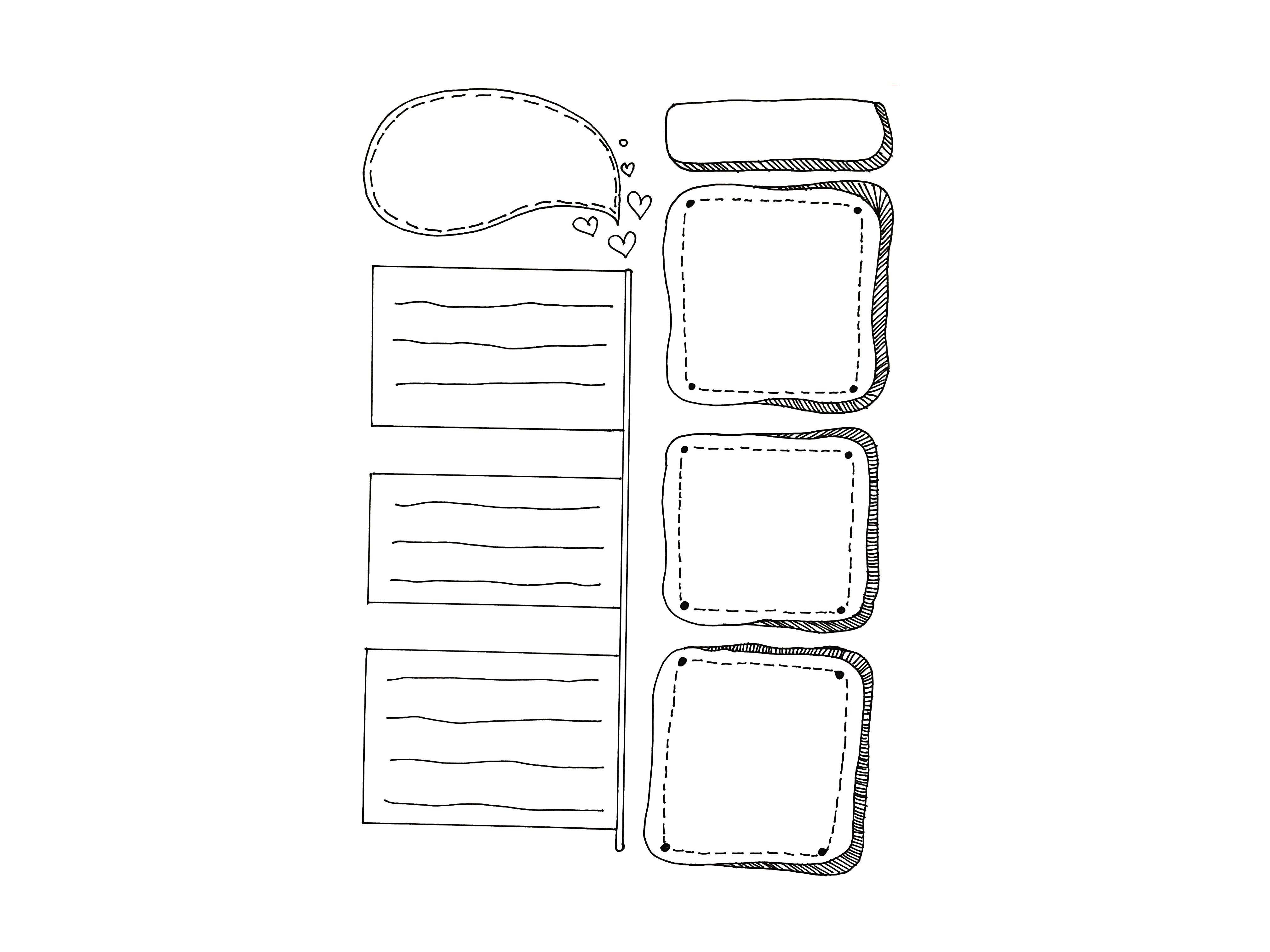 漂亮的春天手抄报花边设计-图7
