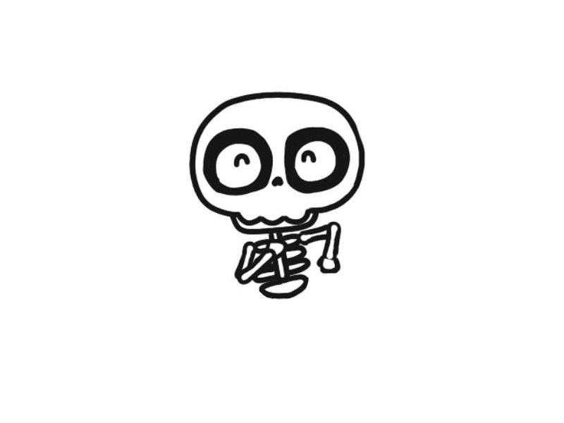 寻梦环游记里的骷髅人怎么画-图7