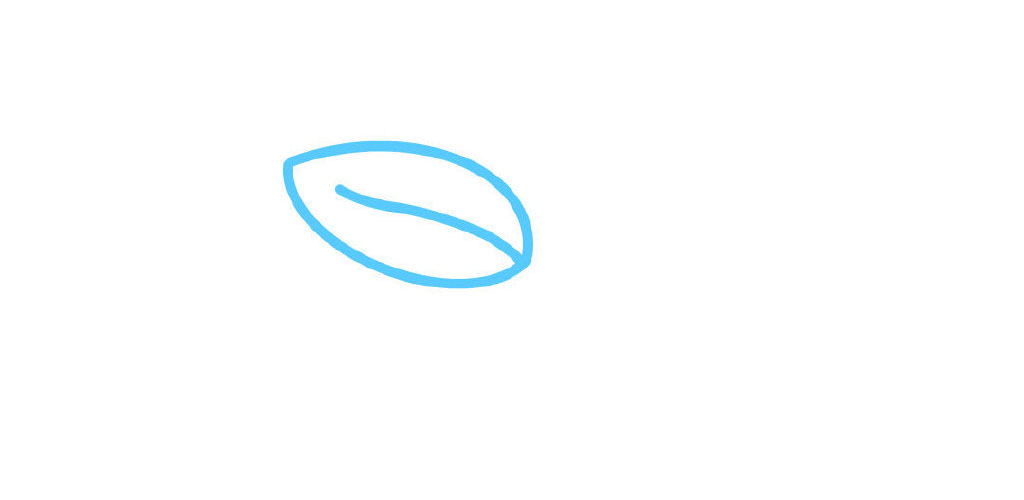 步骤1：画一个圆。