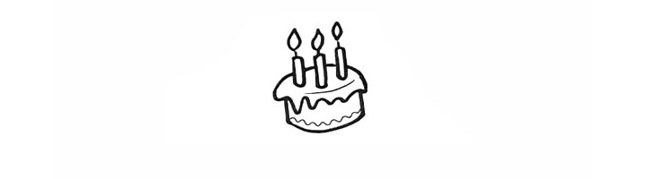 步骤5：最后在把第一层的蛋糕装饰一下。